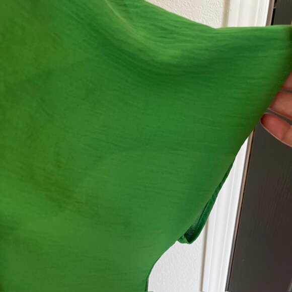 ChicSoul Green Oversized Knot Front T Shirt- Size XL - Picture 2 of 7